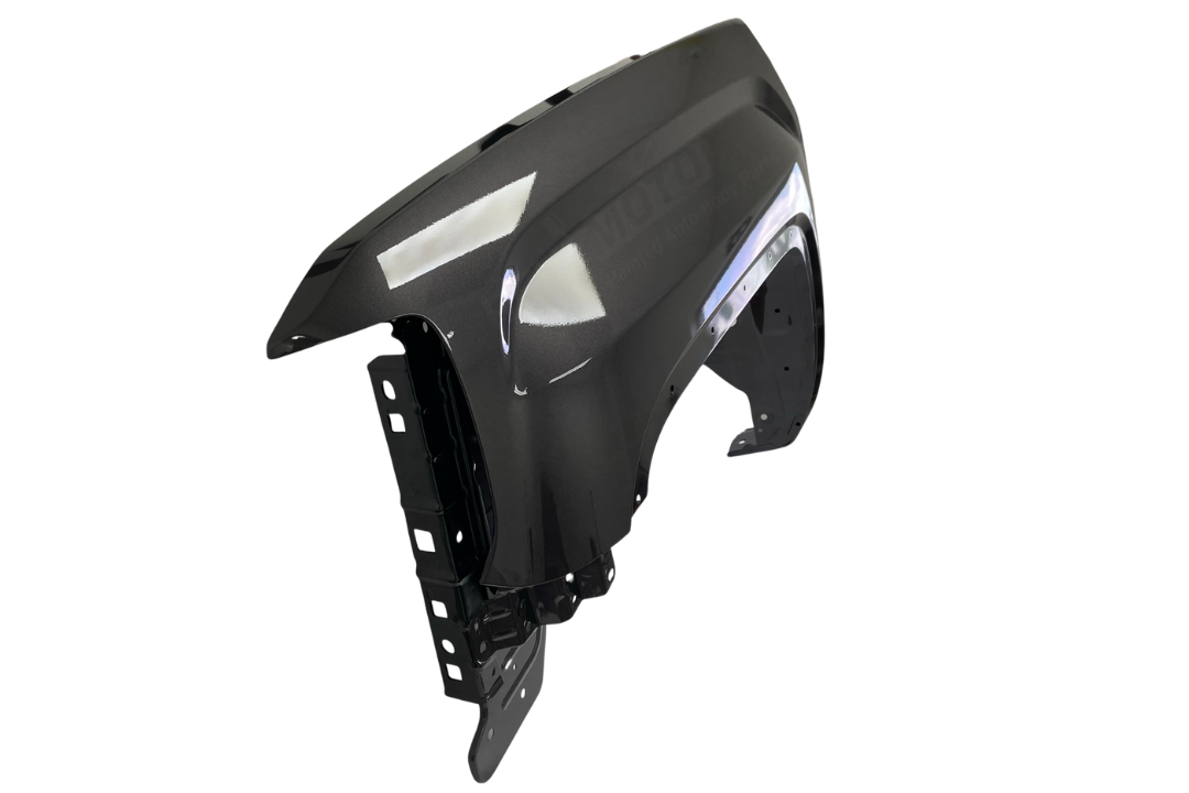 2014-2019 GMC Sierra Fender Painted (1500 | Aftermarket) Iridium Metallic (WA121V) 23303550 GM1240387 ReveMoto Painted Auto Parts Replacement 