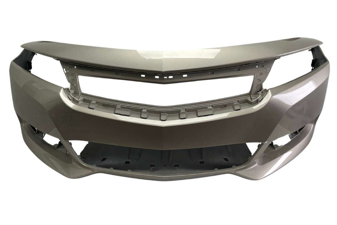 2014-2020 Chevrolet Impala Front Bumper Painted (Premier | New Body Style) Champagne Silver Metallic (WA102V) 22990028 GM1000959