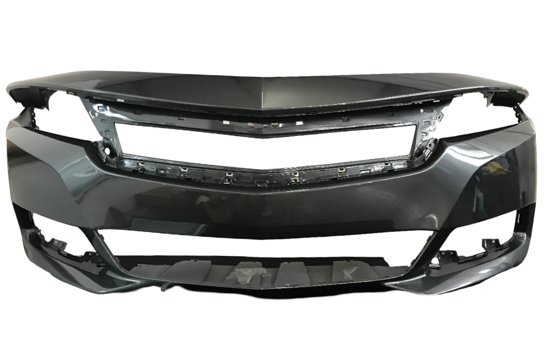 2014-2020 Chevrolet Impala Front Bumper Painted (Premier | New Body Style) Son of a Gun Gray Metallic (WA139X) 22990028 GM1000959