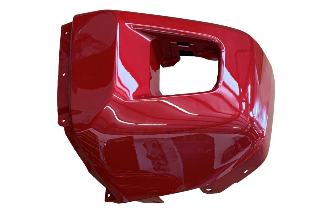 2014-2021 Toyota Tundra Front Bumper End Cap Painted (Aftermarket) Barcelona Red Mica (3R3) 521130C080 TO1004182 ReveMoto Painted Auto Parts Replacement