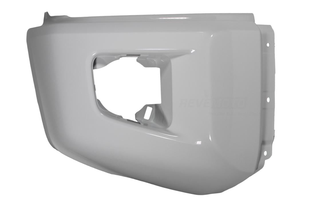 2014-2021 Toyota Tundra Front Bumper End Cap Painted (Aftermarket) Super White (040) 521120C080 TO1005182 ReveMoto Painted Auto Parts Replacement