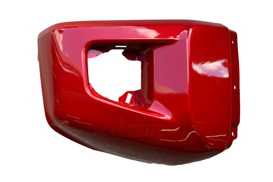 2014-2021 Toyota Tundra Front Bumper End Cap Painted (OEM) Barcelona Red Mica (3R3) 521120C080 ReveMoto Painted Auto Parts Replacement