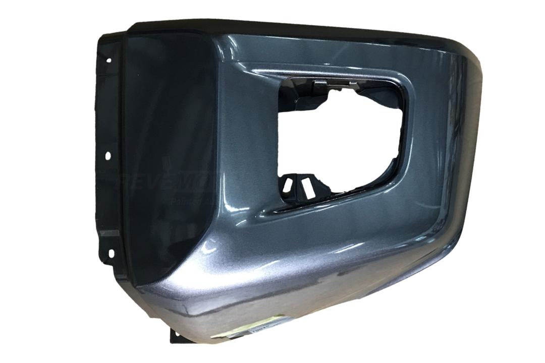 2014-2021 Toyota Tundra Front Bumper End Cap Painted (OEM) Magnetic Gray Metallic (1G3) 521130C080 ReveMoto Painted Auto Parts Replacement