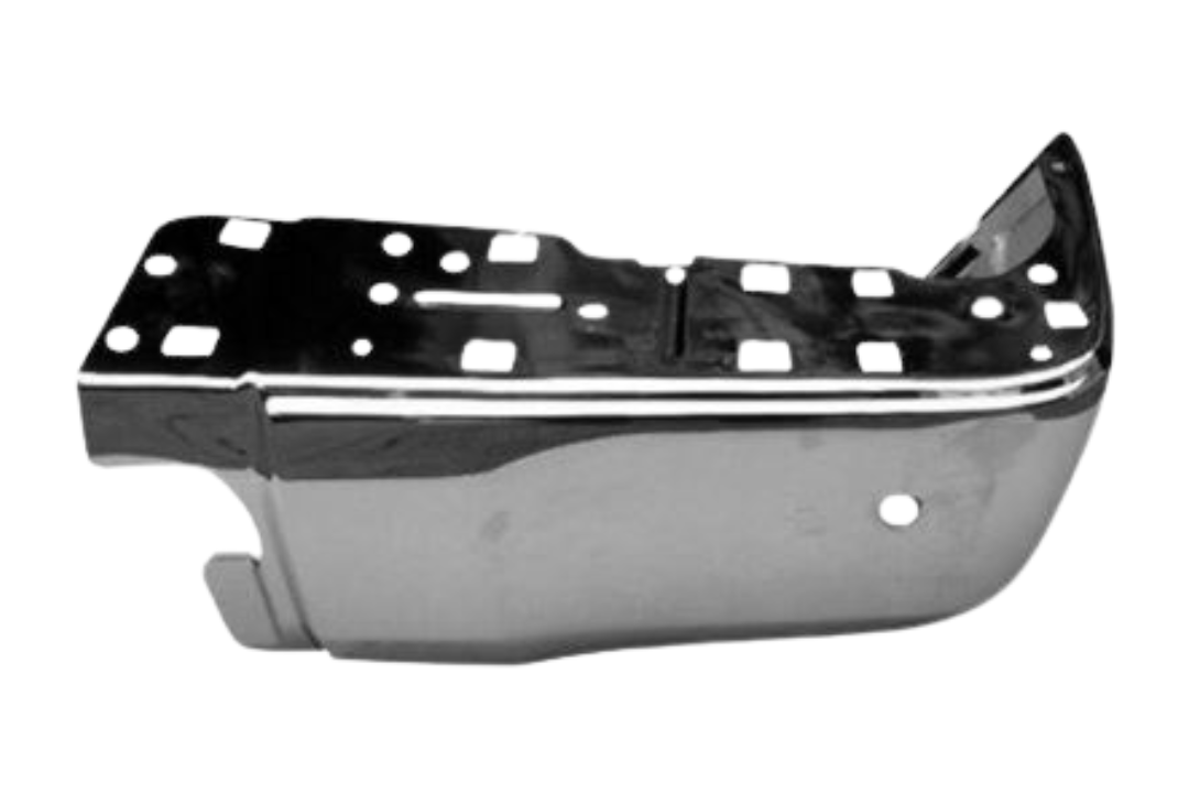 2014-2021 Toyota Tundra Rear End Cap Painted (Chrome | WITH: Park Assist Sensor Holes | Passenger-side) 521510C110 TO1105124 ReveMoto Painted Auto Parts Replacement 