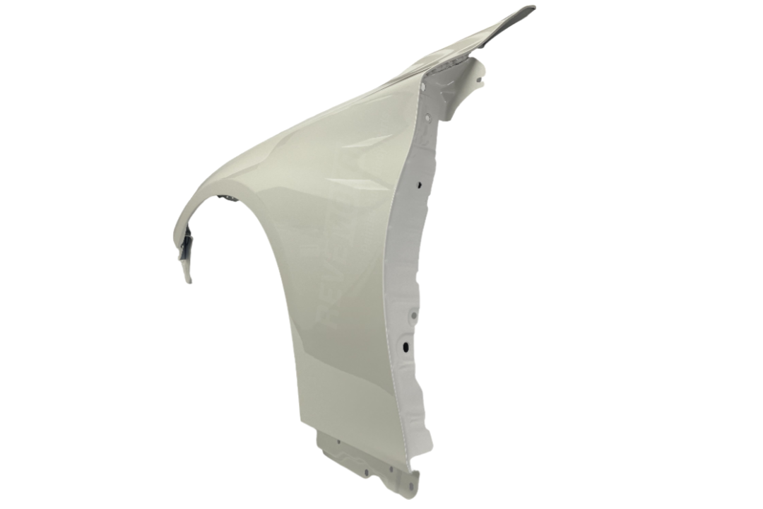 25018A - Painted Fender for 2014-2023 Infiniti Q50 (Left, Driver-Side) White Pearl (QAB) F31014HKMA F31014GAMA IN1240122 ReveMoto Painted Auto Parts Replacement