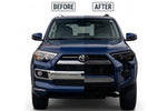 2014-2024 Toyota 4Runner Limited Edition Converted to TRD PRO Front Bumper Before and After Dark Blue Mica Metallic (8S6)