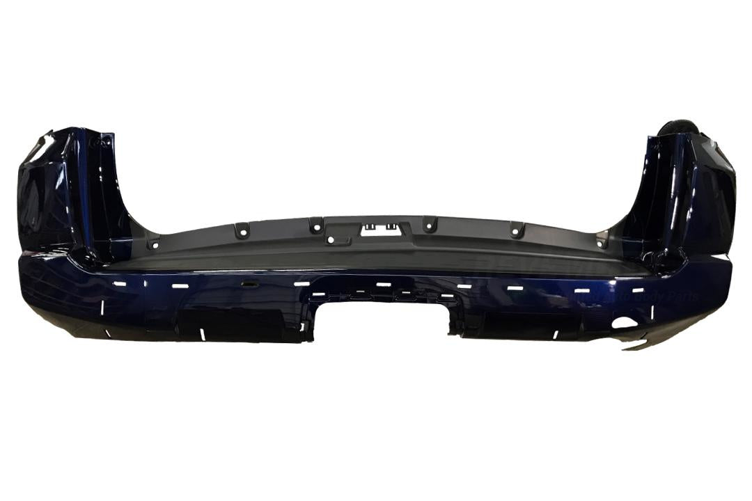 2014-2024 Toyota 4Runner Rear Bumper Painted (WITH: Off Road Package) Nautical Blue Metallic (8S6) 5215935923 TO1100313 ReveMoto Painted Auto Parts Replacement 