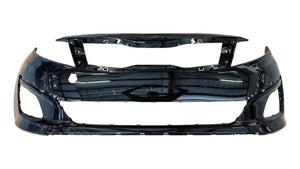2014-2015 Kia Optima Front Bumper Painted (Korean Built) Ebony Black (EB)  865112T500 KI1000169