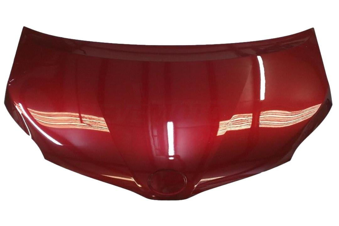 2017 Toyota Sienna Hood Painted Dark Red Metallic (3Q3) 5330108040 TO1230220