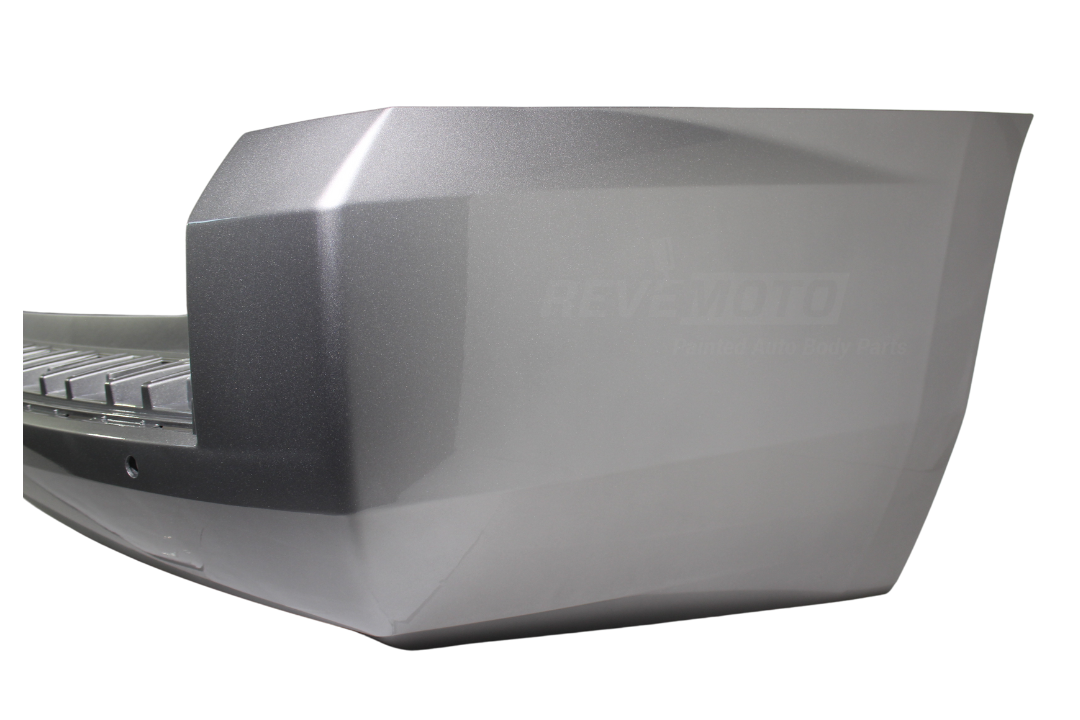 2015-2016 Chevrolet Tahoe Rear Bumper Painted Switchblade Silver Metallic (WA636R) 23324503 GM1100942 ReveMoto Replacement Painted Auto Parts