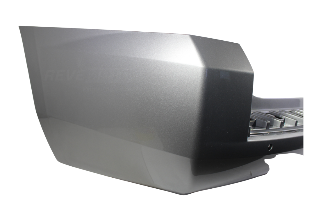 2015-2016 Chevrolet Tahoe Rear Bumper Painted Switchblade Silver Metallic (WA636R) 23324503 GM1100942 ReveMoto Replacement Painted Auto Parts