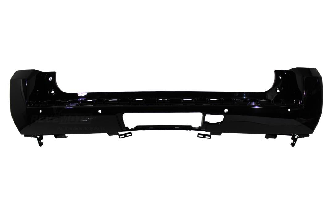 2015-2016 GMC Yukon Rear Bumper Painted Black (WA8555) 23386115 GM1100944 ReveMoto Painted Auto Parts Replacement