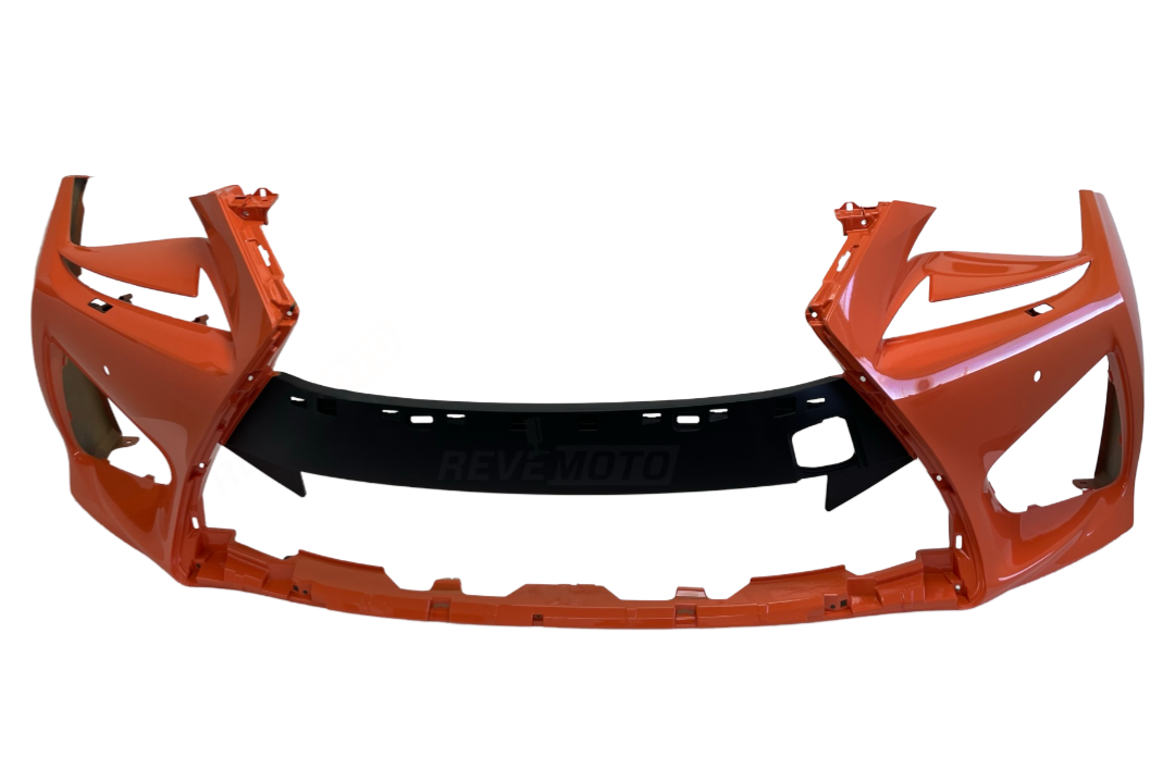 2015-2016 Lexus RC F Front Bumper Painted Lava Orange Pearl/New Orange Metallic (4W7) 5211924948