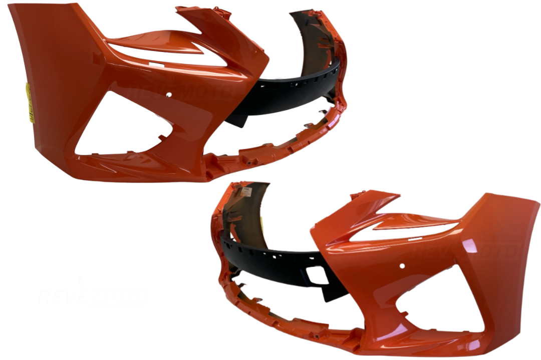 2015-2016 Lexus RC F Front Bumper Painted Lava Orange Pearl/New Orange Metallic (4W7) 5211924948