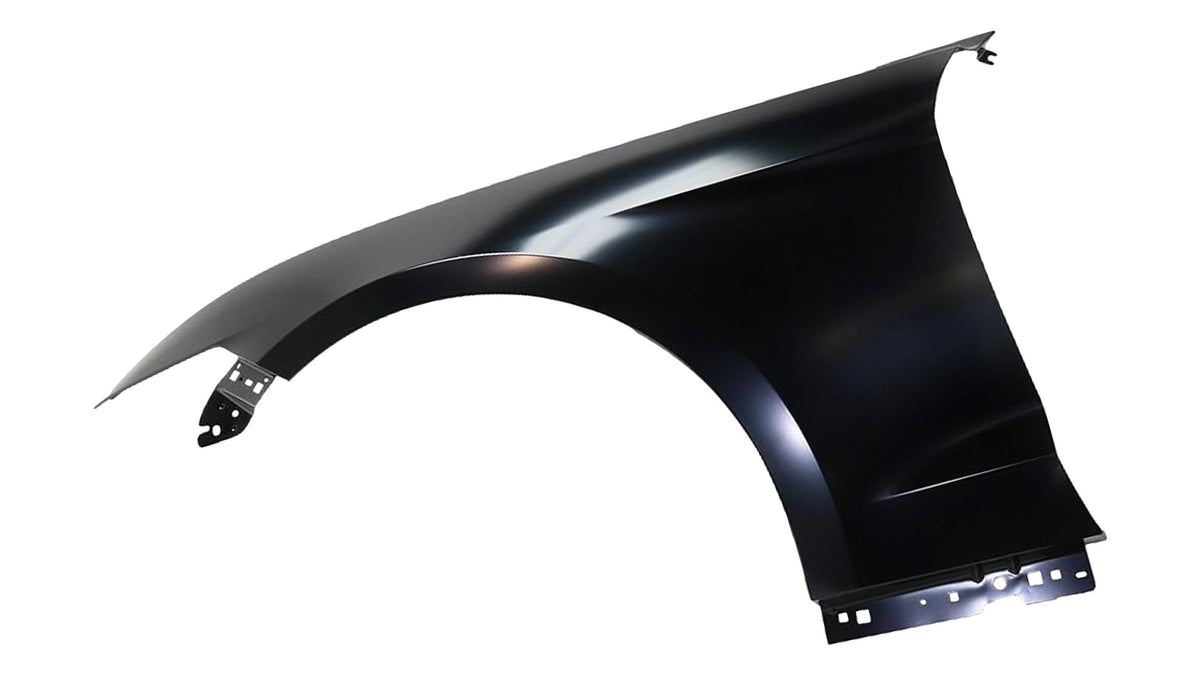 2015-2017 Ford Mustang Fender Painted (Base; Except GT Model) Left, Driver-Side FR3Z16006A FO1240296 ReveMoto Painted Auto Parts Replacement