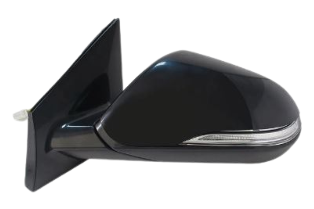 2015-2017 Hyundai Sonata Side View Mirror Painted (WITH: Heat, Turn Signal Light | WITHOUT: Blind Spot Detection) 87610C2010 HY1320204