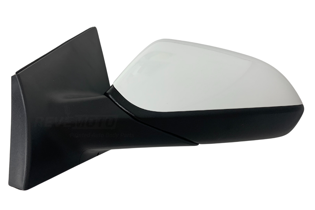 2015-2017 Hyundai Sonata Side View Mirror Painted (WITH: Heat | WITHOUT: Turn Signal Light, Blind Spot Detection) Quartz White Pearl (WW8) 87610C2000 HY1320203