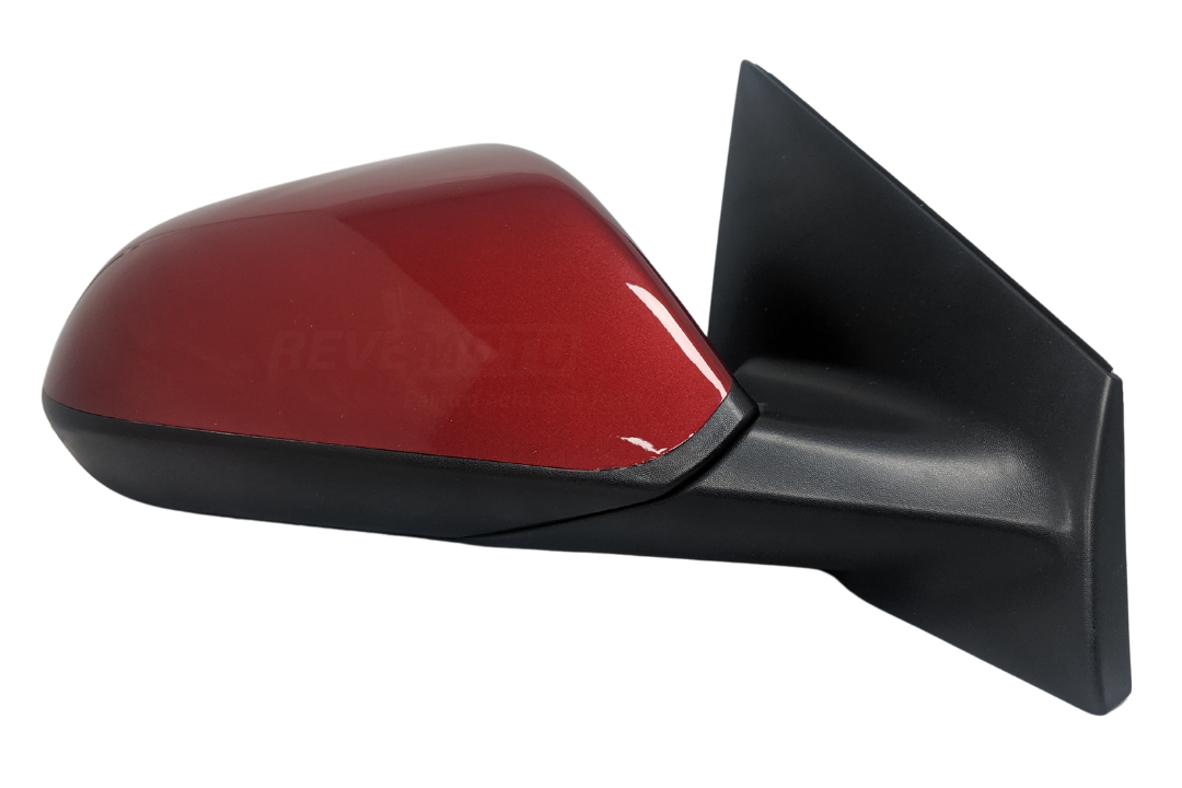 2015-2017 Hyundai Sonata Side View Mirror Painted (WITH: Heat | WITHOUT: Turn Signal Light, Blind Spot Detection) Venetian Red Metallic (TR2) 87620C2000 HY1321203 