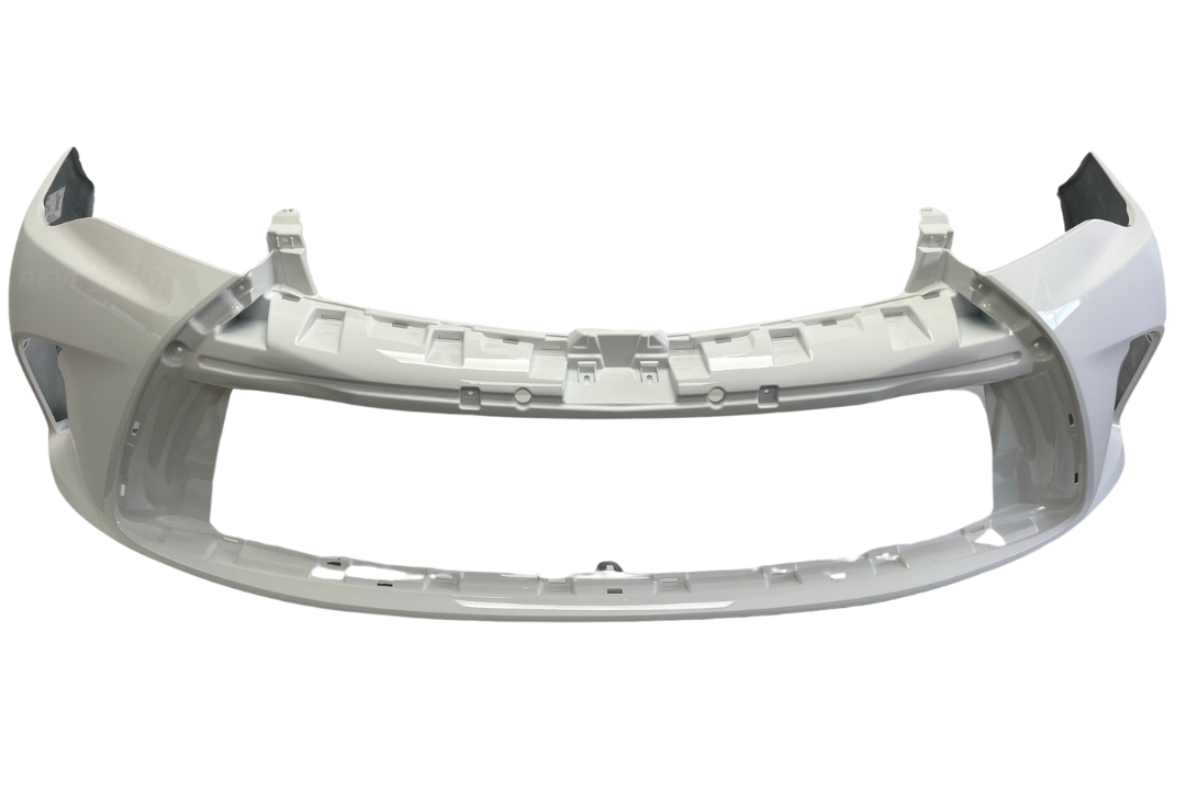 2015-2017 Toyota Camry Front Bumper Painted Super White II (040) 5211907912 TO1000409 ReveMoto Painted Auto Parts Replacement 