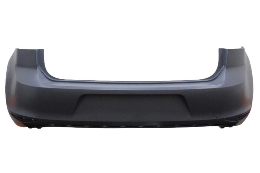 2015-2017 Volkswagen GTI Rear Bumper Painted_WITHOUT: Park Assist Sensor Holes_ 5GM807417GRU_ VW1100202