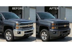 2015-2018 Chevrolet Silverado (2500 HD/3500 HD) Chrome Grille to Painted to Match Grille 23335298 
Son of a Gun Gray Metallic (WA139X)