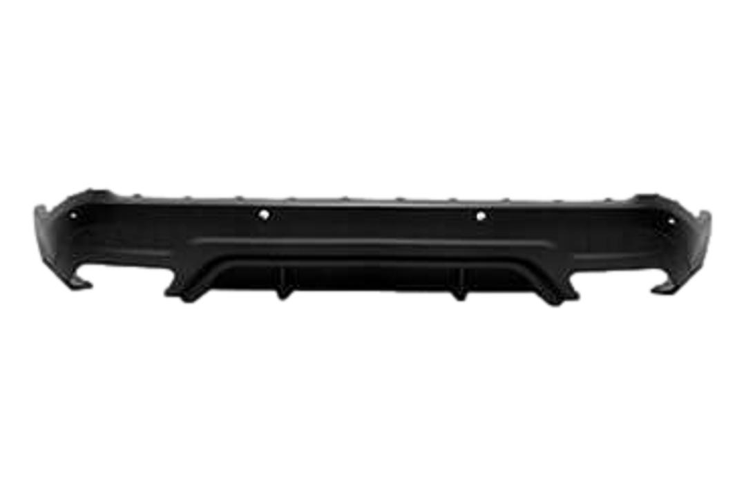 2015-2018 Ford Edge Rear Bumper Cover Sport Models- Lower w-o Tow Hooks w-o Park Assist Sensor Holes FO1115116