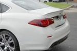 2015-2018 Infiniti Q70 Spoiler Painted 14216  Spoiler Replacement Painted Car Parts Painted Auto Parts