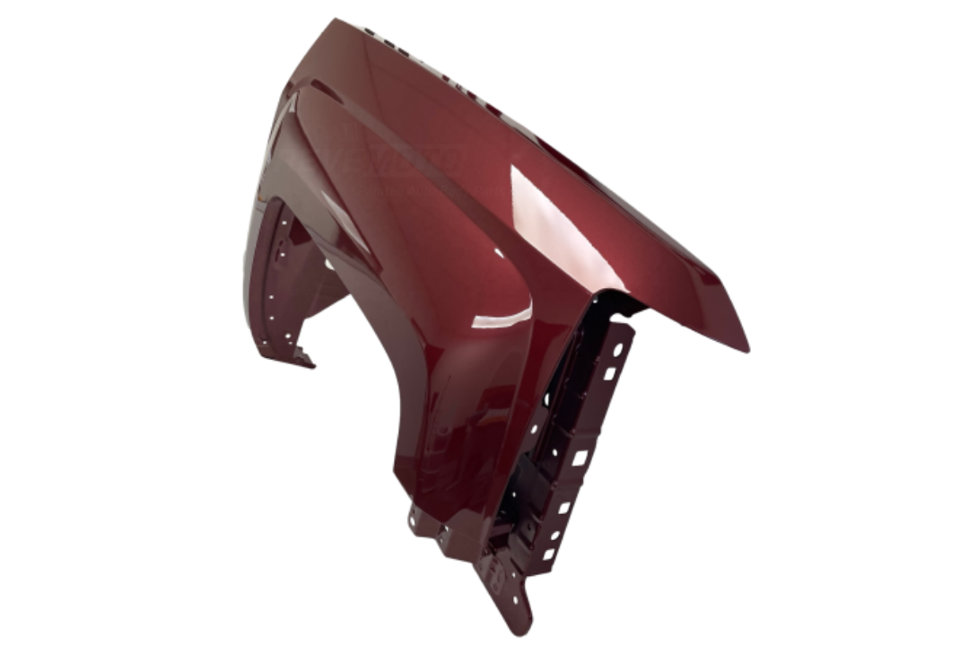 2015-2019 Chevrolet Silverado Fender Painted (2500/3500 | Passenger-Side) Sonoma Jewel Metallic (WA412P) 84214215 ReveMoto Painted Auto Parts Replacement 