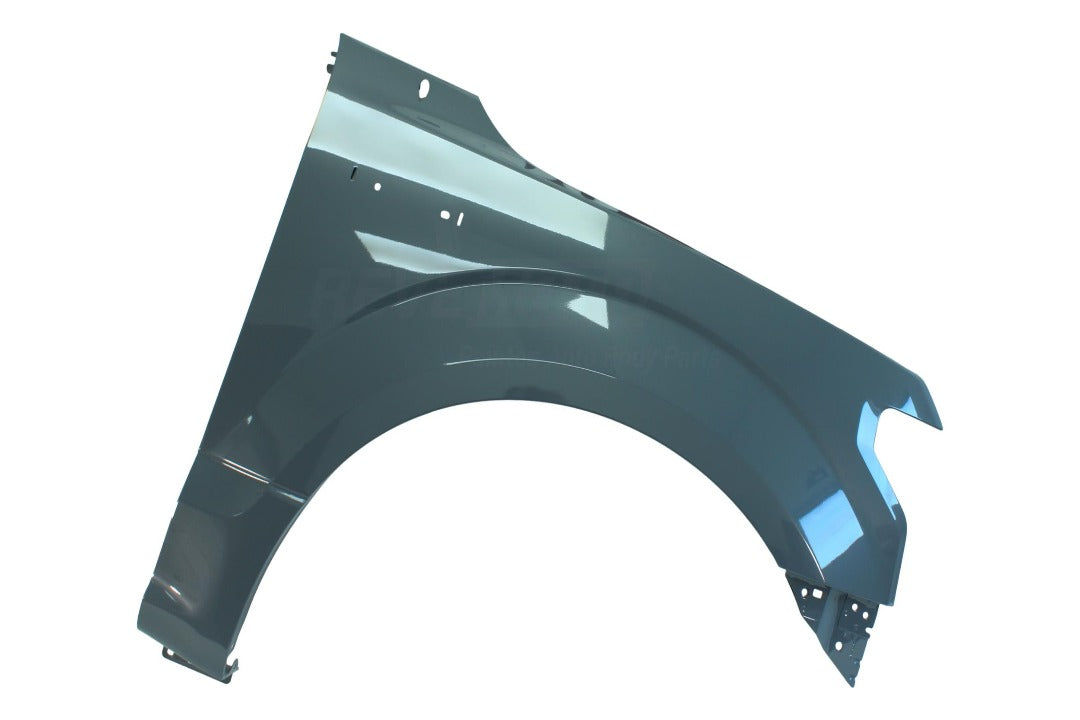 2015-2020 Ford F150 Fender Painted Right Passenger-Side) Abyss Gray Metallic (ME) JL3Z16005A ReveMoto Painted Auto Parts Replacement