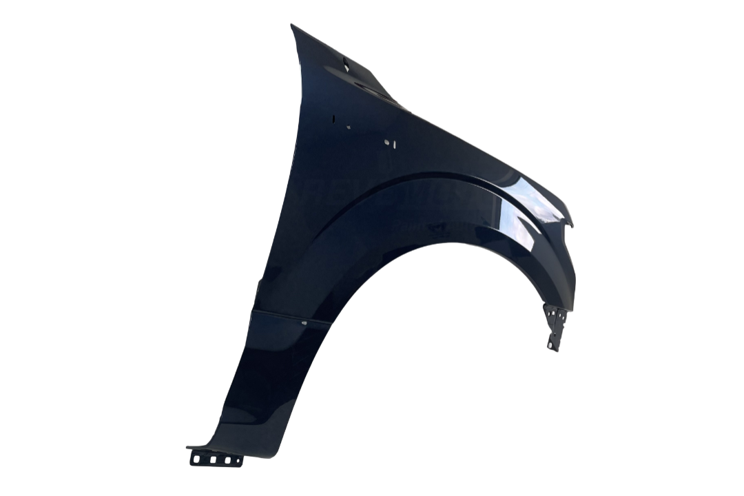 2015-2020 Ford F150 Fender Painted (Right; Passenger-Side) Blue Jeans Metallic (N1) JL3Z16005A/FL3Z16005A/VL3Z16005B ReveMoto Painted Auto Parts Replacement