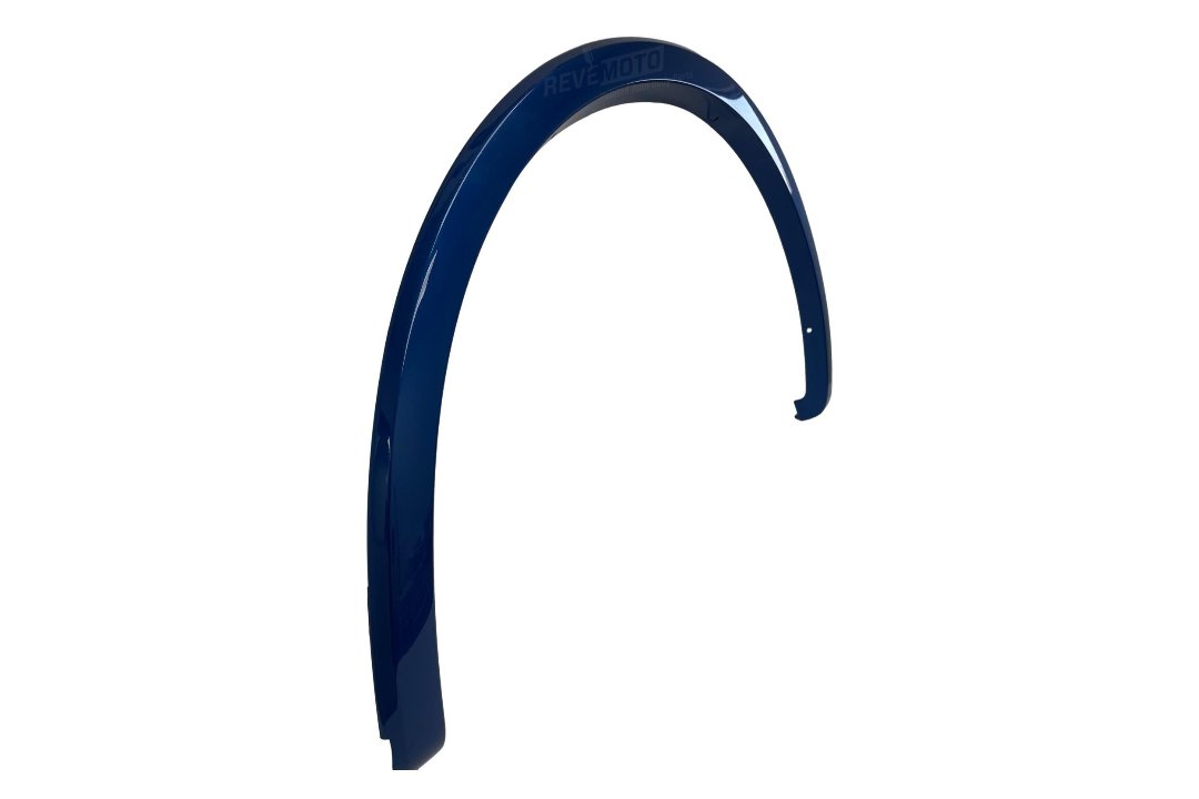 25109 - 2015-2020 Ford F150 Rear Fender Flare Painted Right, Passenger-Side Blue Lightning Metallic (N6) FL3Z9929164BA ReveMoto Replacement Painted Car Parts Painted Auto Parts