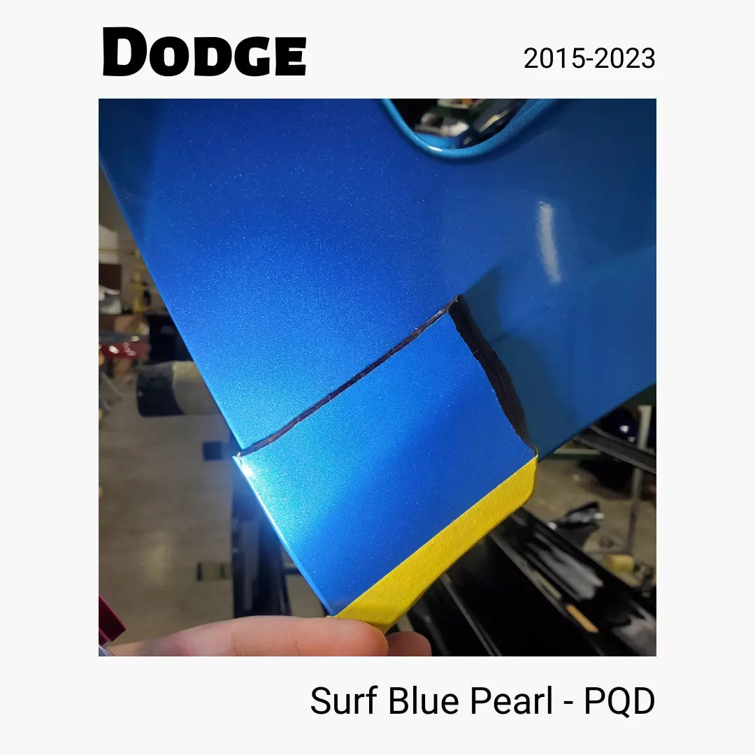 Dodge Paint Code PQD (Surf Blue Pearl) - ReveMoto Custom Paint Match