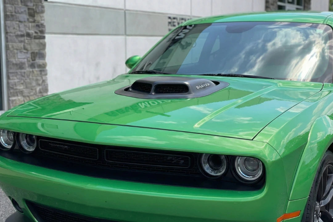 2015-2023 Dodge Challenger Hood Painted Green Go PGM 68261379AD