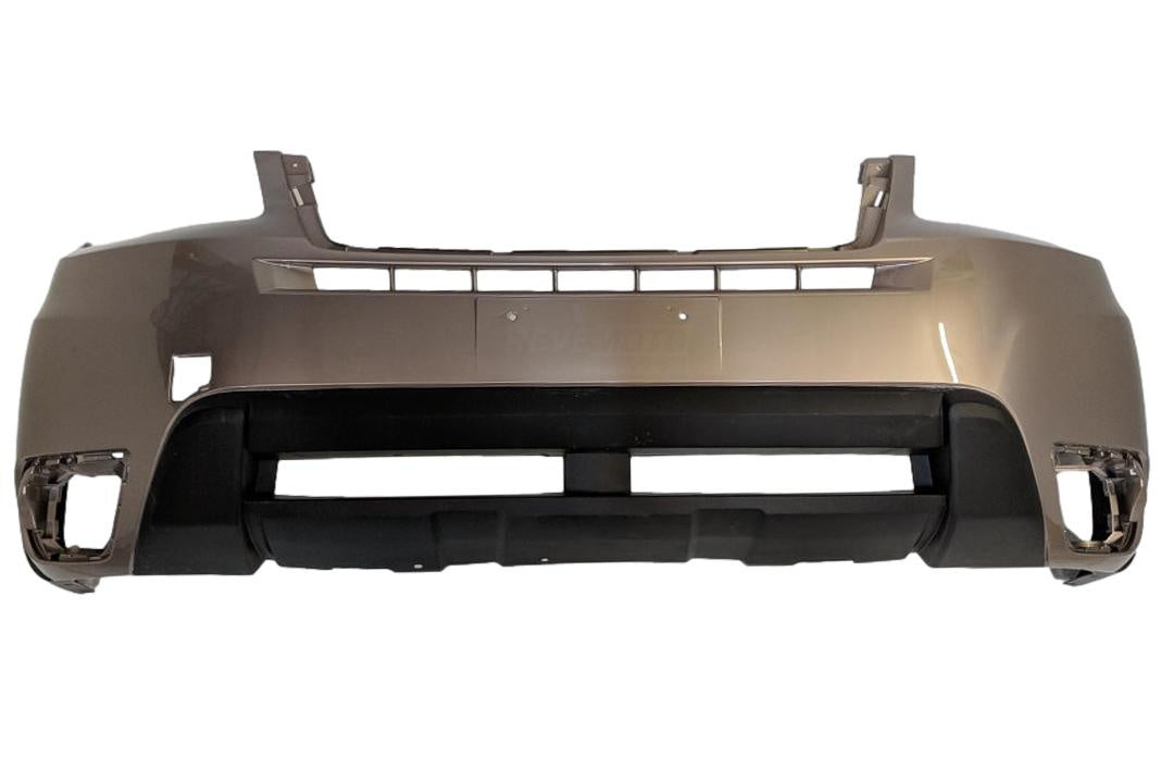 2014-2016 Subaru Forester Front Bumper Painted (Limited, Premium, Touring Models)_2.5L Models | Textured Lower_Jasmine_Green_Metallic_H5Q_ 57704SG001_ SU1000173