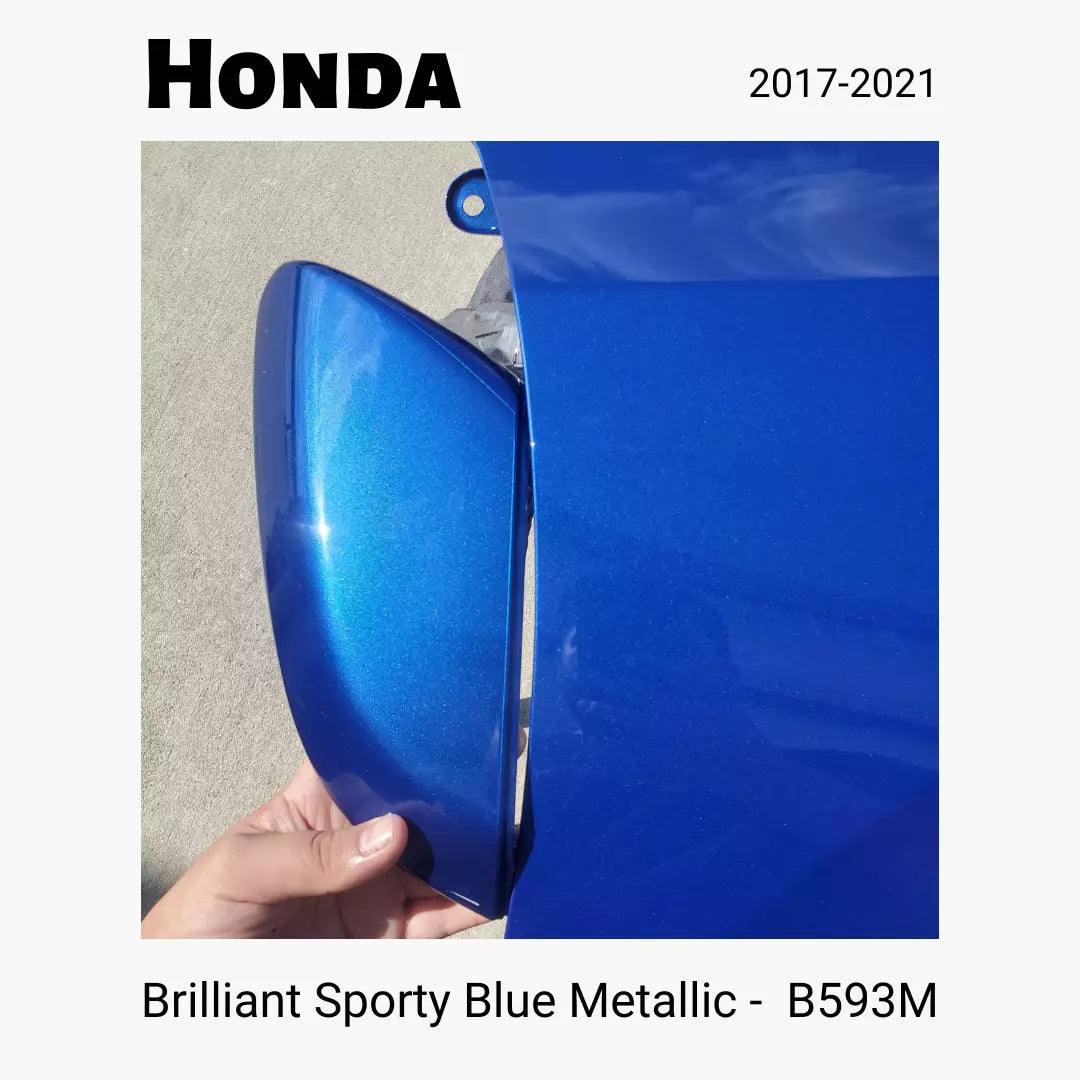 Honda Paint Code B593M (Brilliant Sporty Blue Metallic) - ReveMoto Custom Paint Match
