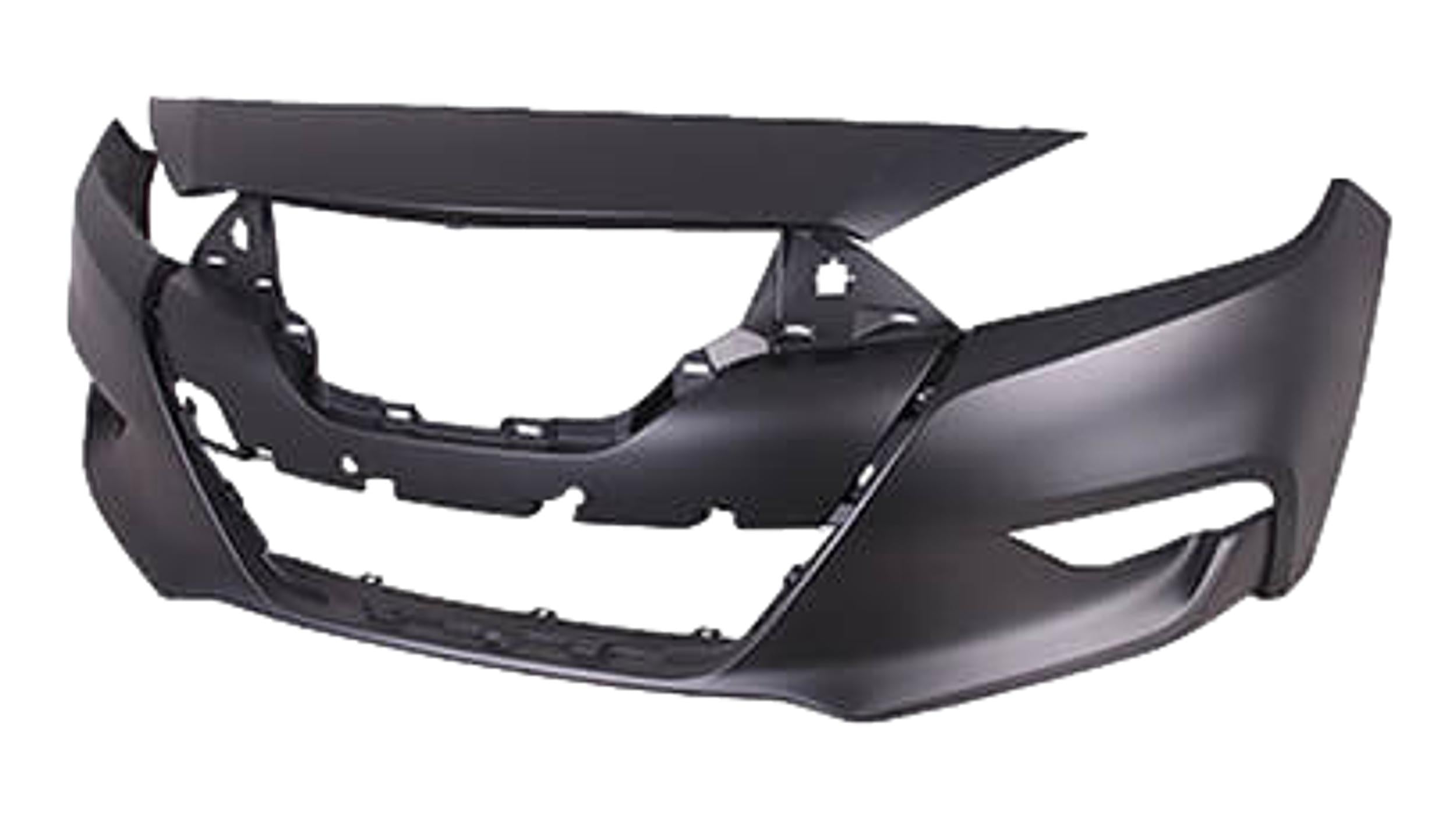2016-2018 Nissan Maxima GT-Style Real Carbon Fiber 3-Piece Front Bumpe 2016-2018 Nissan Maxima GT-Style Real Carbon Fiber 3-Piece Front Bumpe