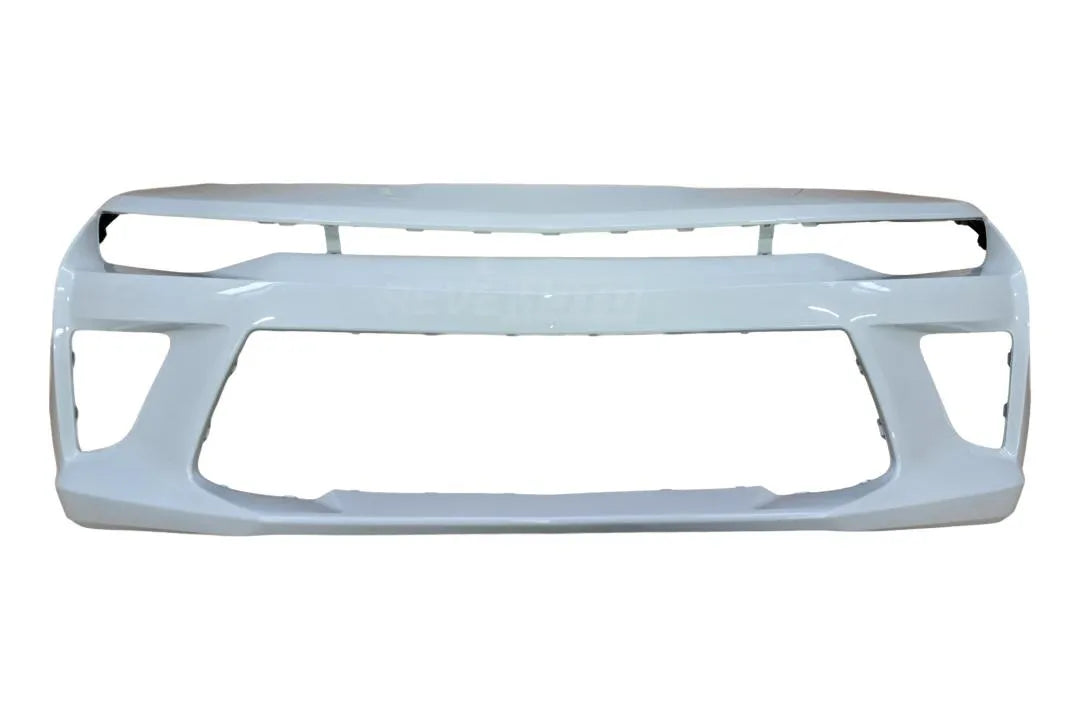2016-2018 Chevrolet Camaro Front Bumper Painted Olympic White (WA8624) 84341870 GM1000A19 ReveMoto Painted Auto Parts Replacement 