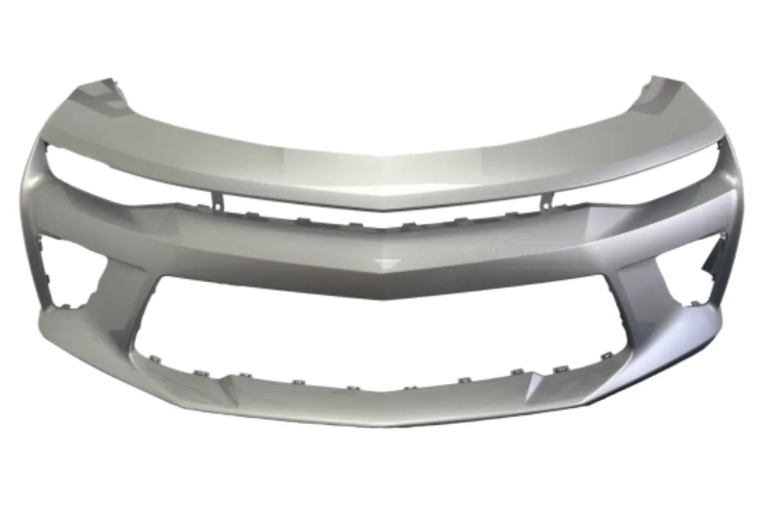 2016-2018 Chevrolet Camaro Front Bumper Painted Switchblade Silver Metallic (WA636R) 84341870 GM1000A19 ReveMoto Painted Auto Parts Replacement 