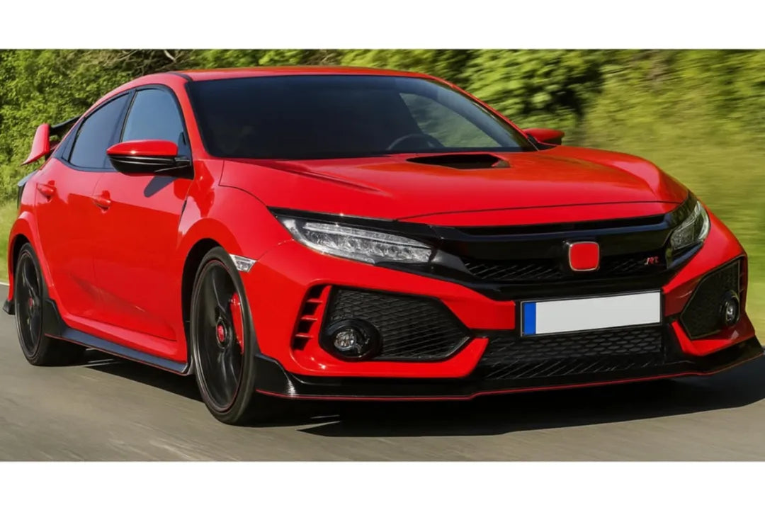 2016-2018 Honda Civic to 2017-2021 Honda Civic  Front Bumper Painted Base Model to Type R Style Conversion Kit