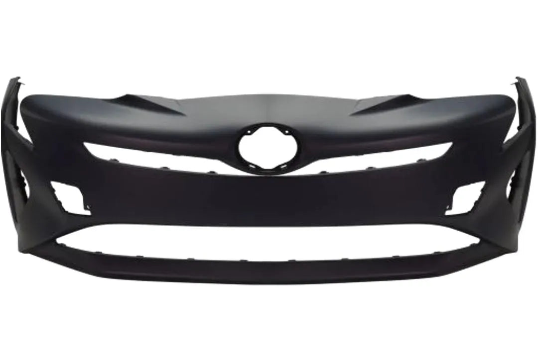 2016-2018 Toyota Prius Front Bumper Cover Painted (WITHOUT: Park Assist Sensor Holes) 5211947961 TO1000418 ReveMoto Painted Auto Body Parts