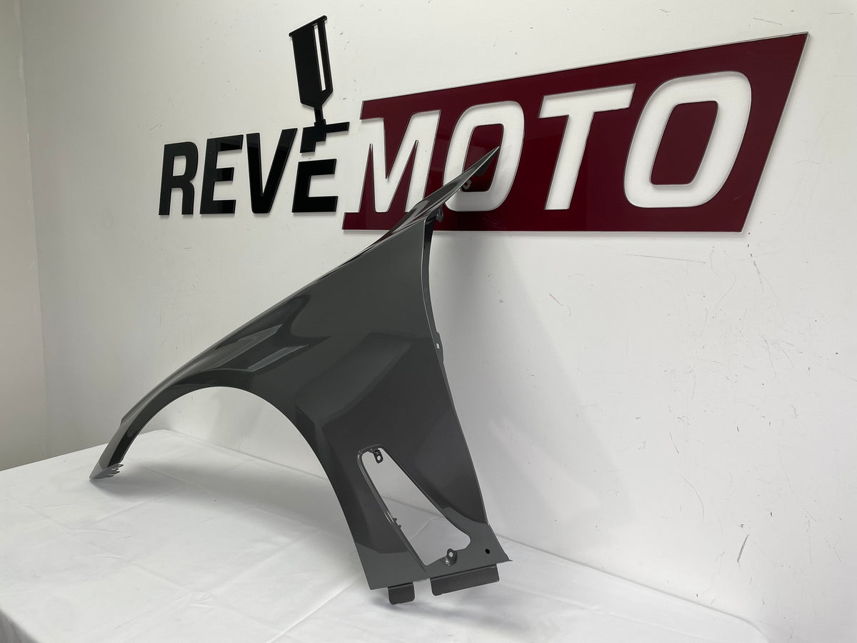 2016-2019 BMW 7-Series Fender Painted (Driver-Side) Magellan Gray Metallic (C26) 41009621595