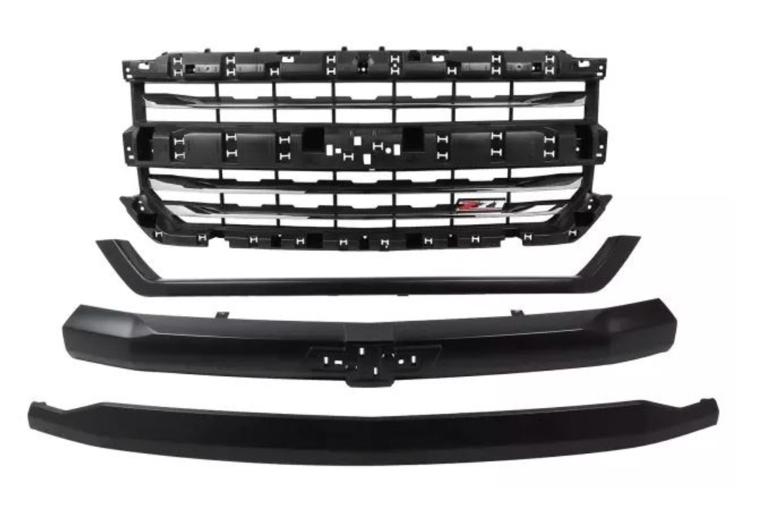 2016-2018 Chevrolet Silverado Grille Painted (1500)
 84056784 ReveMoto Painted Auto Parts Replacement 