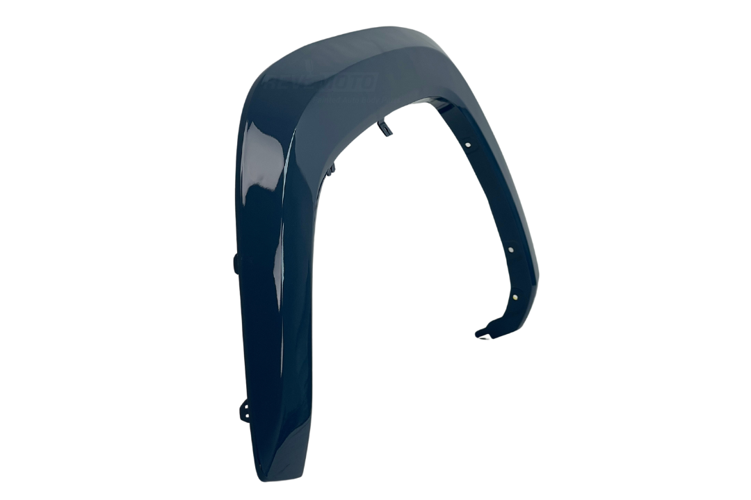 2016-2023 Toyota Tacoma Fender Flare Painted (Front, Driver-Side) Grayish Blue (8W2) 7587204060 TO1290109 ReveMoto Replacement Painted Auto Parts