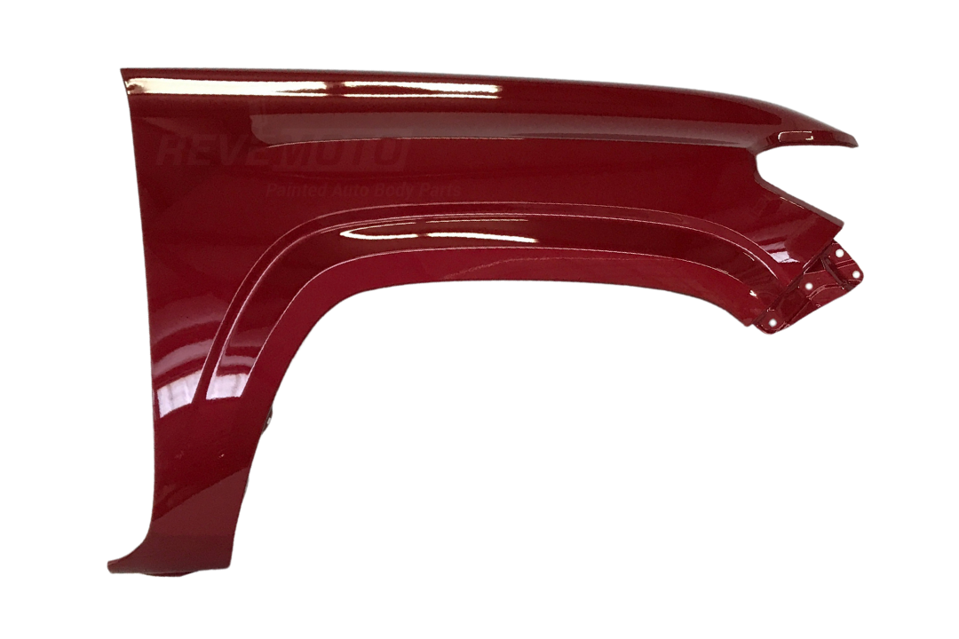2016-2023 Toyota Tacoma Fender Painted Barcelona Red Mica (3R3) 5381104110 TO1241261 ReveMoto Painted Auto Parts Replacement 
