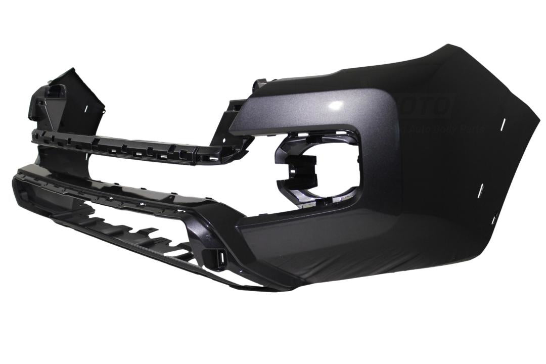 2016-2023 Toyota Tacoma Front Bumper Painted Magnetic Gray Metallic (1G3) 5211904907 TO1000414 ReveMoto Painted Auto Parts Replacement 