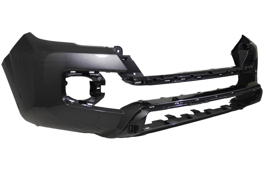 2016-2023 Toyota Tacoma Front Bumper Painted Magnetic Gray Metallic (1G3) 5211904907 TO1000414 ReveMoto Painted Auto Parts Replacement 