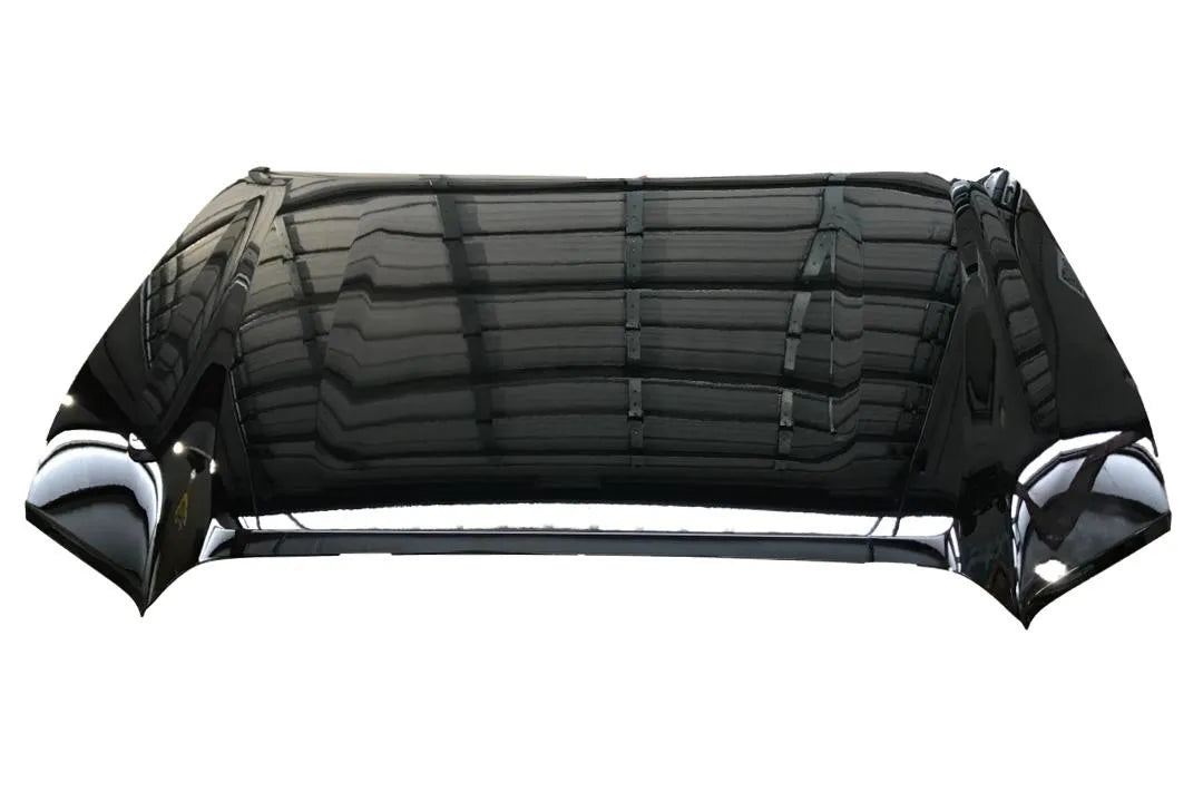 2016-2023 Toyota Tacoma Hood Painted (WITHOUT: Hood Scoop Opening | OEM) Black (202) 5330104220 TO1230239 ReveMoto Painted Auto Parts Replacement