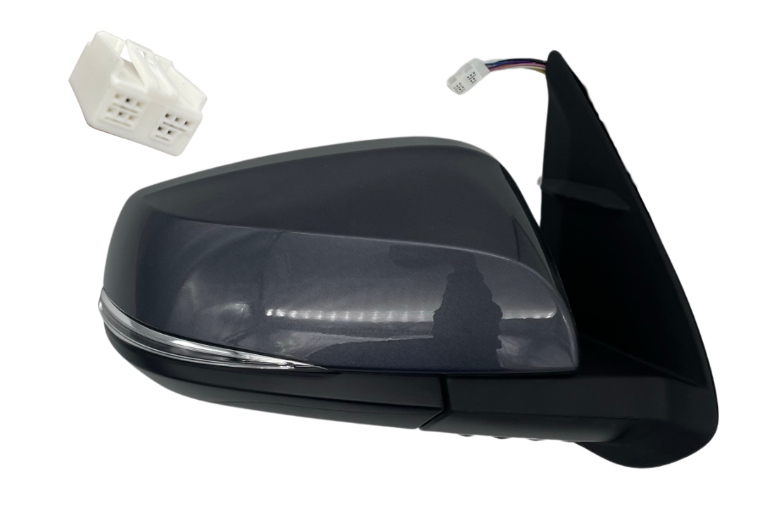 2016-2023 Toyota Tacoma Side View Mirror Painted (Passenger-Side | WITHOUT: Blind Spot Detection) Magnetic Gray Metallic (1G3) 8791004230 TO1321349 ReveMoto Painted Auto Body Parts