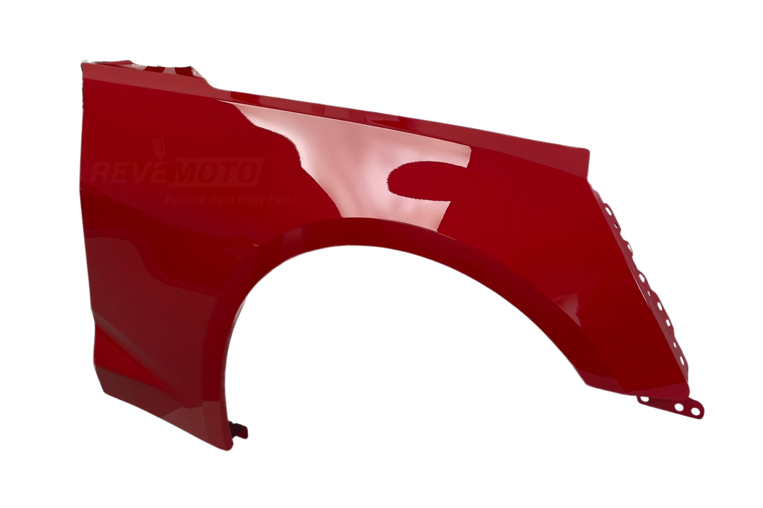 2016-2024 Chevrolet Camaro Fender Painted (Passenger-Side) Pull Me Over Red (WA130X) 23221296 GM1241399 ReveMoto Replacement Painted Auto Parts 