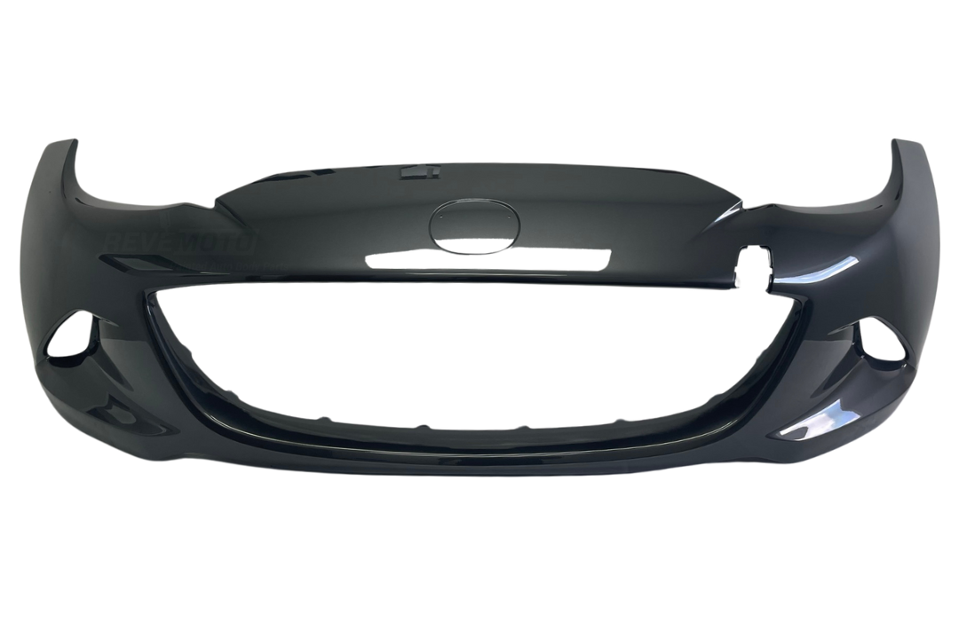 2016-2024 Mazda MX-5 Miata Front Bumper Painted Machine Gray Metallic (46G) N2Y15003XA6D/N2Y15003XABB ReveMoto Painted Auto Parts Replacement MA1000243